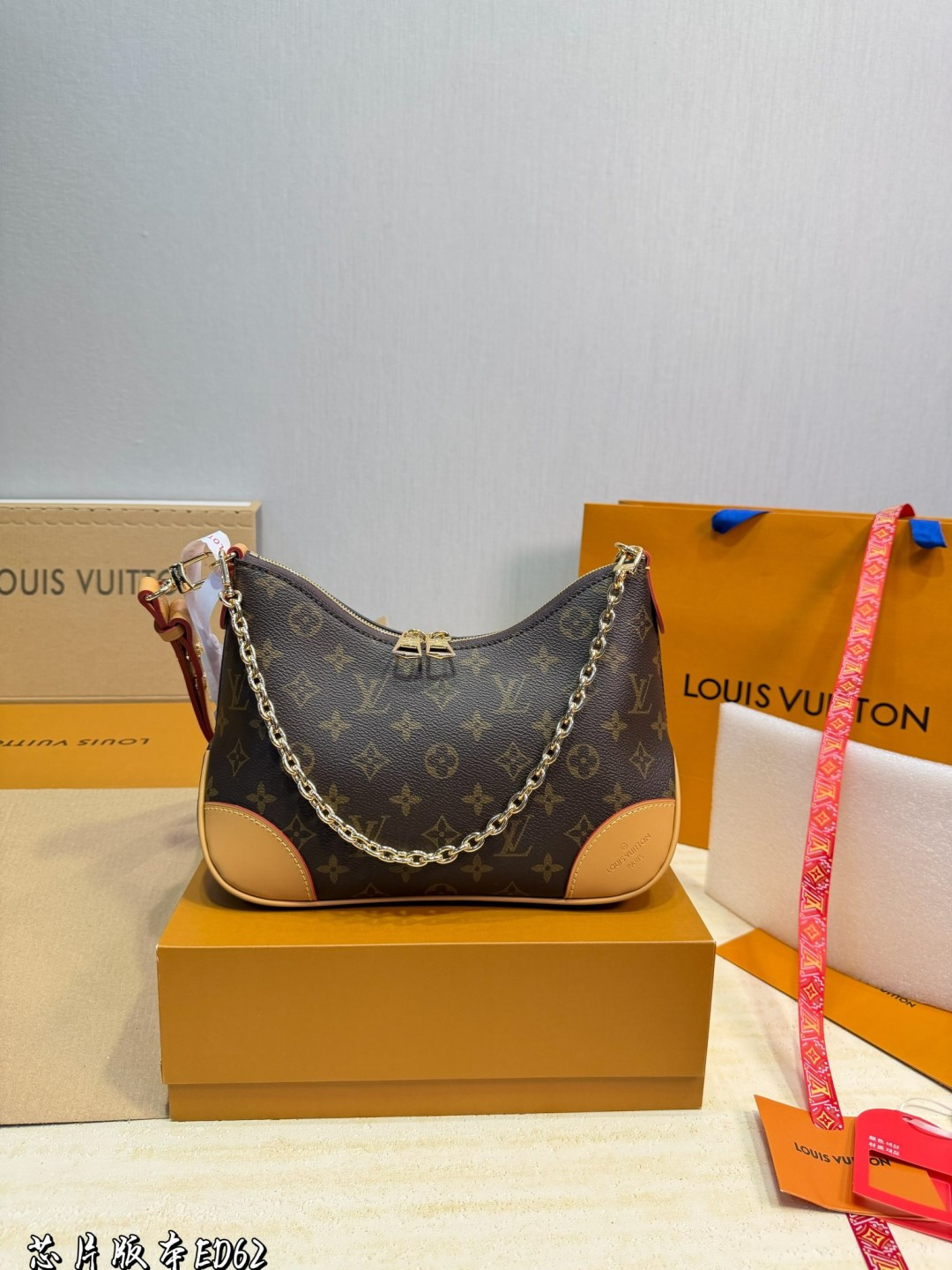 LV Monogram Handbag Monogram Canvas Crossbody Shoulder Bag 2